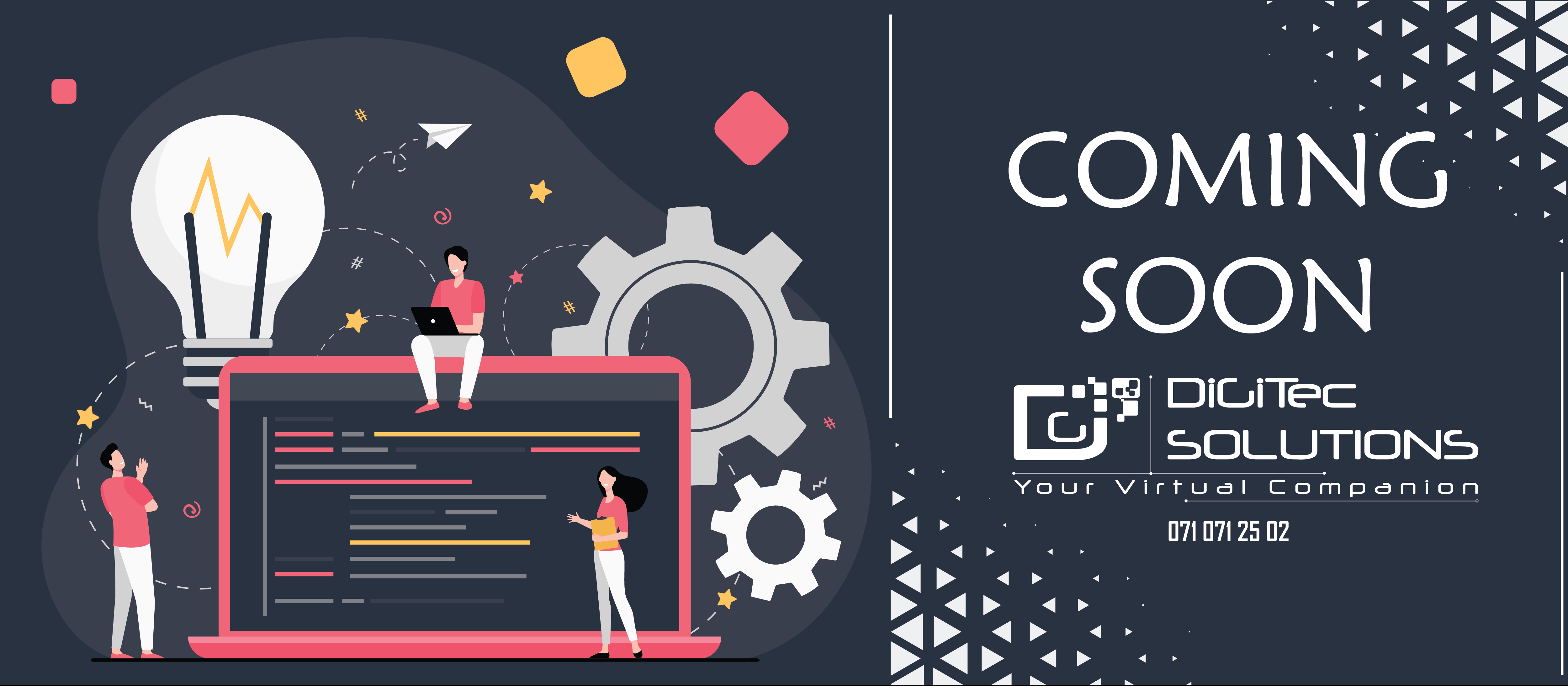 Digitec Solutions Coming Soon WordPress