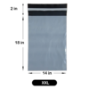 Courier Bags With Self-Seal Adhesive Strip | Daraz Bags | White